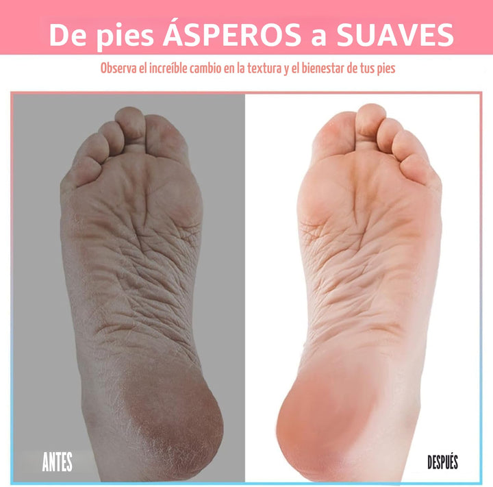 Efforest Esterilla para pies de ducha con piedra pómez - Limpia, su...