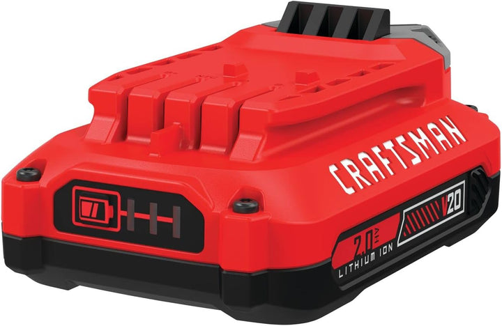 CRAFTSMAN Inflador V20 con batería de iones de litio, 2.0 amperios...