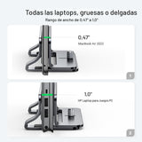 UGREEN Soporte vertical para laptop para escritorio compatible con...