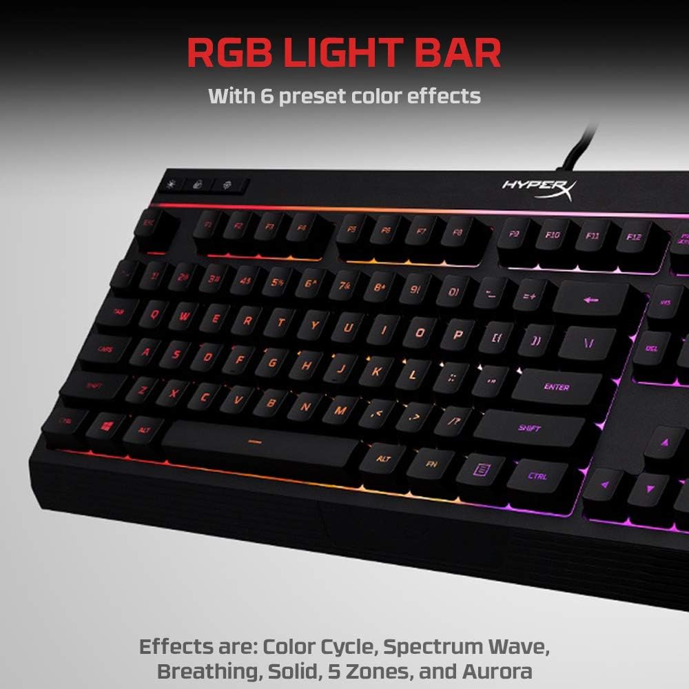 Núcleo de aleación HyperX RGB