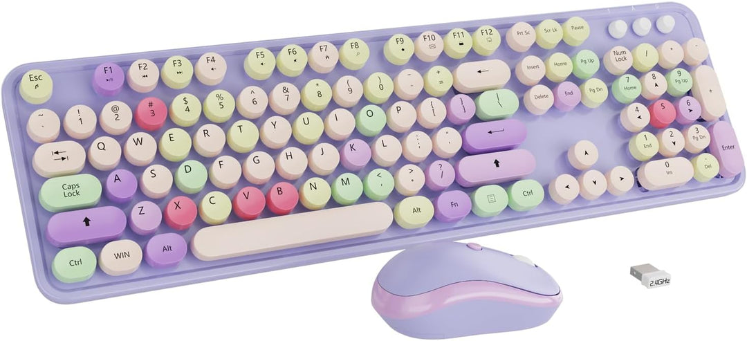 Teclado y mouse inalámbricos para máquina de escribir \u2013 Teclad...
