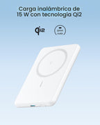 Anker MagGo Power Bank (5K, delgado)