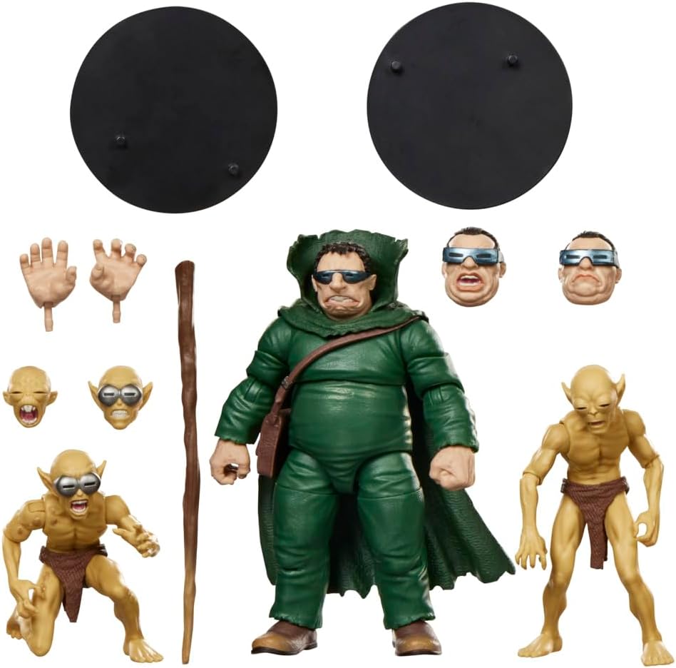 Marvel Legends Series Marvel's Mole Man & Moloids - Paquete múltiple