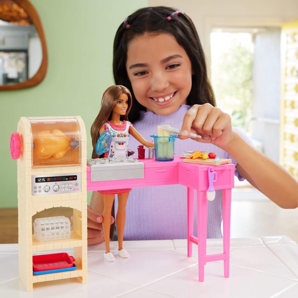 Barbie y Teresa Receta para la Amistad: muñeca de moda Teresa y jue...