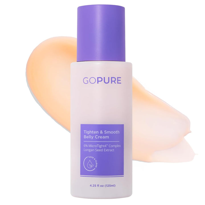 goPure Crema reafirmante para el vientre - Hidratante reafirmante c...