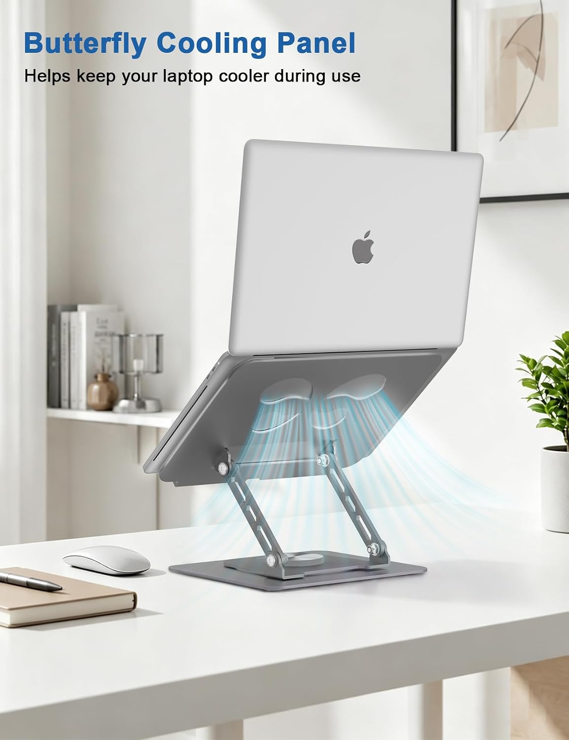 Aoviho Soporte ajustable para ordenador portátil de escritorio – El...