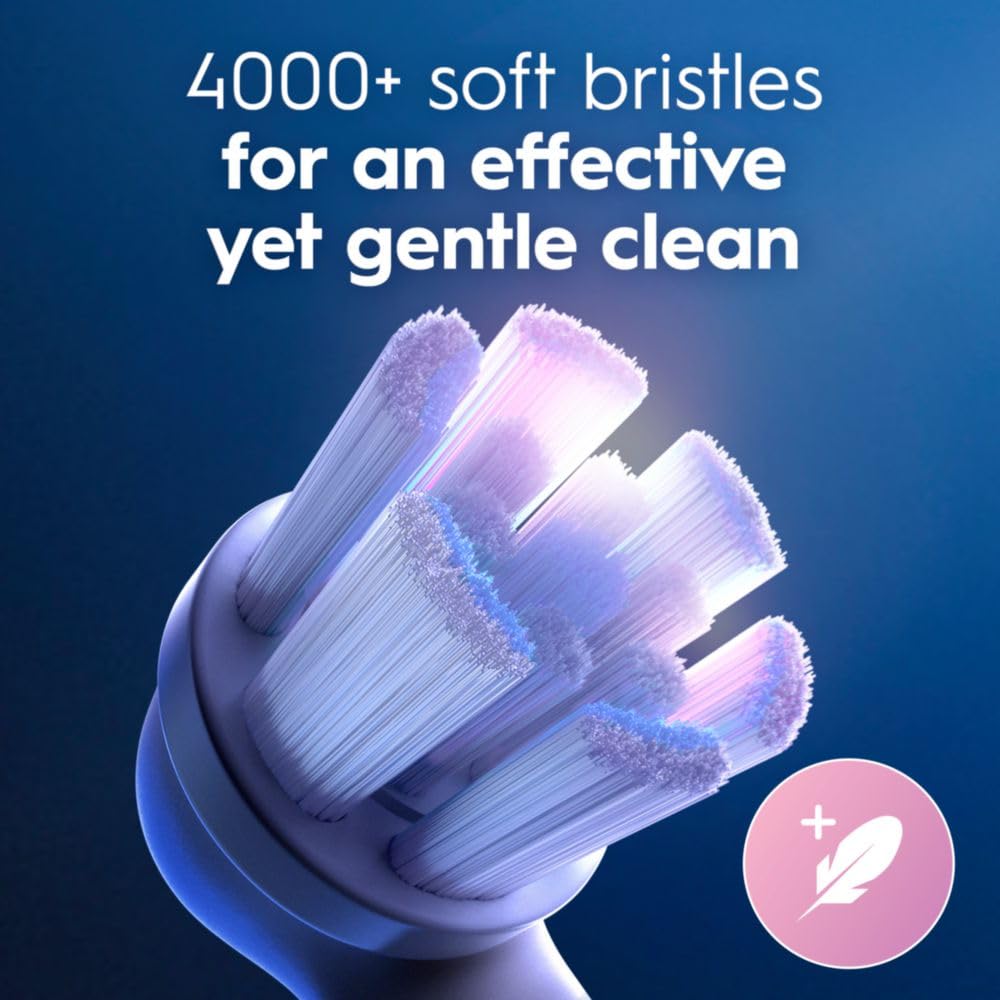 Oral-B iO Ultimate Clean Cabezales de cepillo de repuesto, 5 unidad...