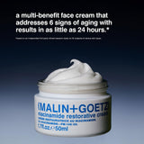 MalinGoetz Crema restauradora de niacinamida 17flOzE50ml