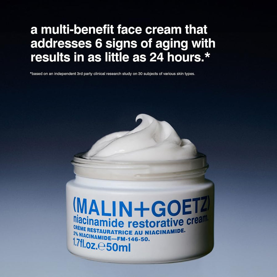 MalinGoetz Crema restauradora de niacinamida 17flOzE50ml