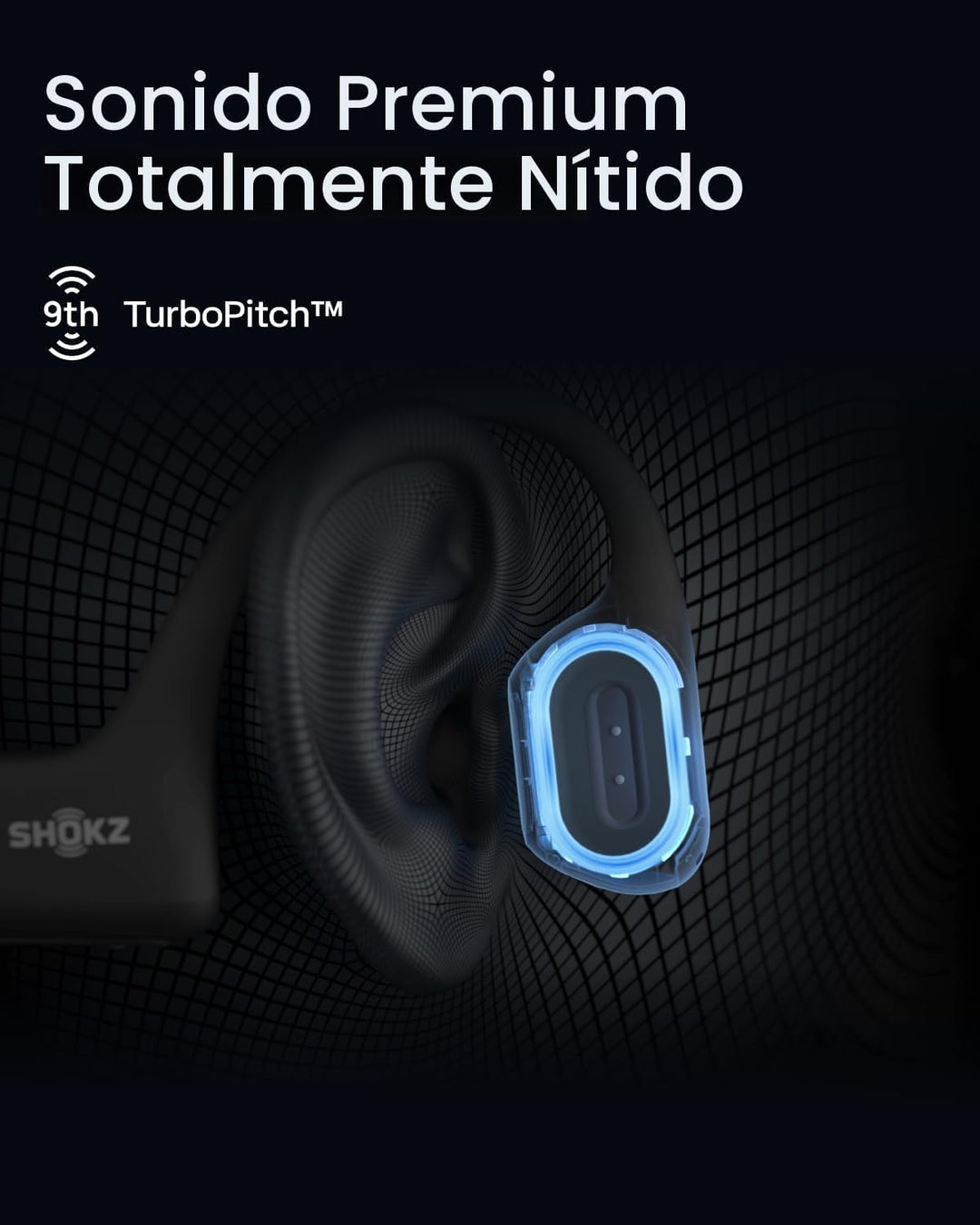 SHOKZ OpenRun Pro - Auriculares de conducción ósea, auriculares dep...