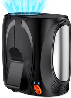 Ventilador de cintura portátil AI, 6 velocidades de 16000 rpm, fluj...