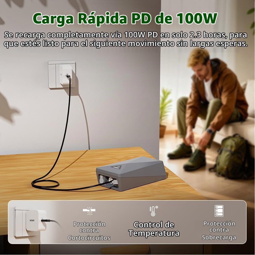 XTAR -Link MP158 Banco de energía portátil para Starlink Mini, ejec...
