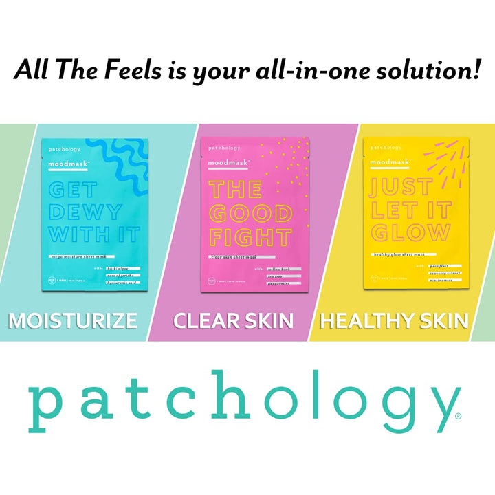 Patchology "All the Feels Sheet Masks - Mascarillas hidratantes...
