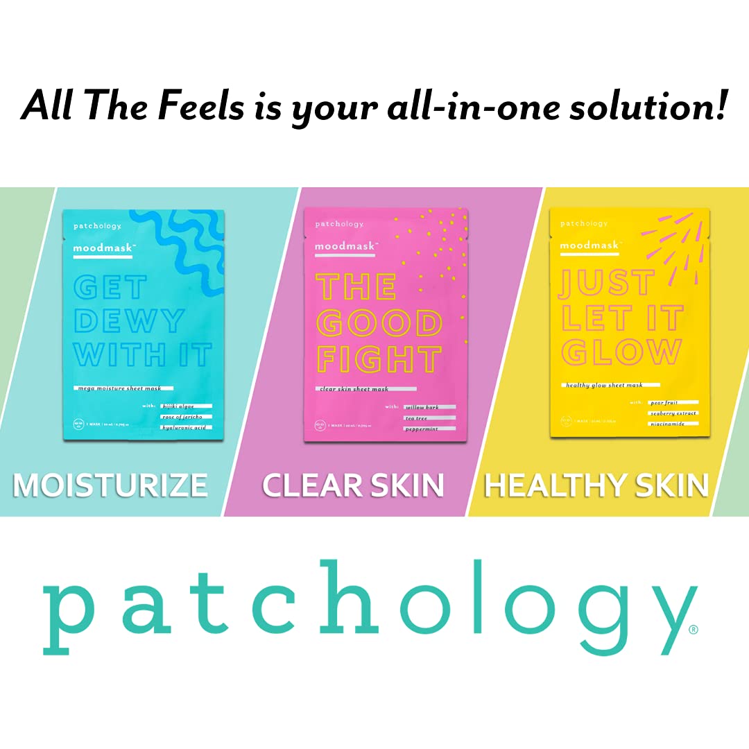 Patchology "All the Feels Sheet Masks - Mascarillas hidratantes...