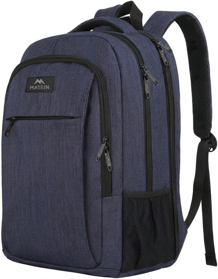 MATEIN - Mochila de viaje para laptop, delgada, con compartimento p...
