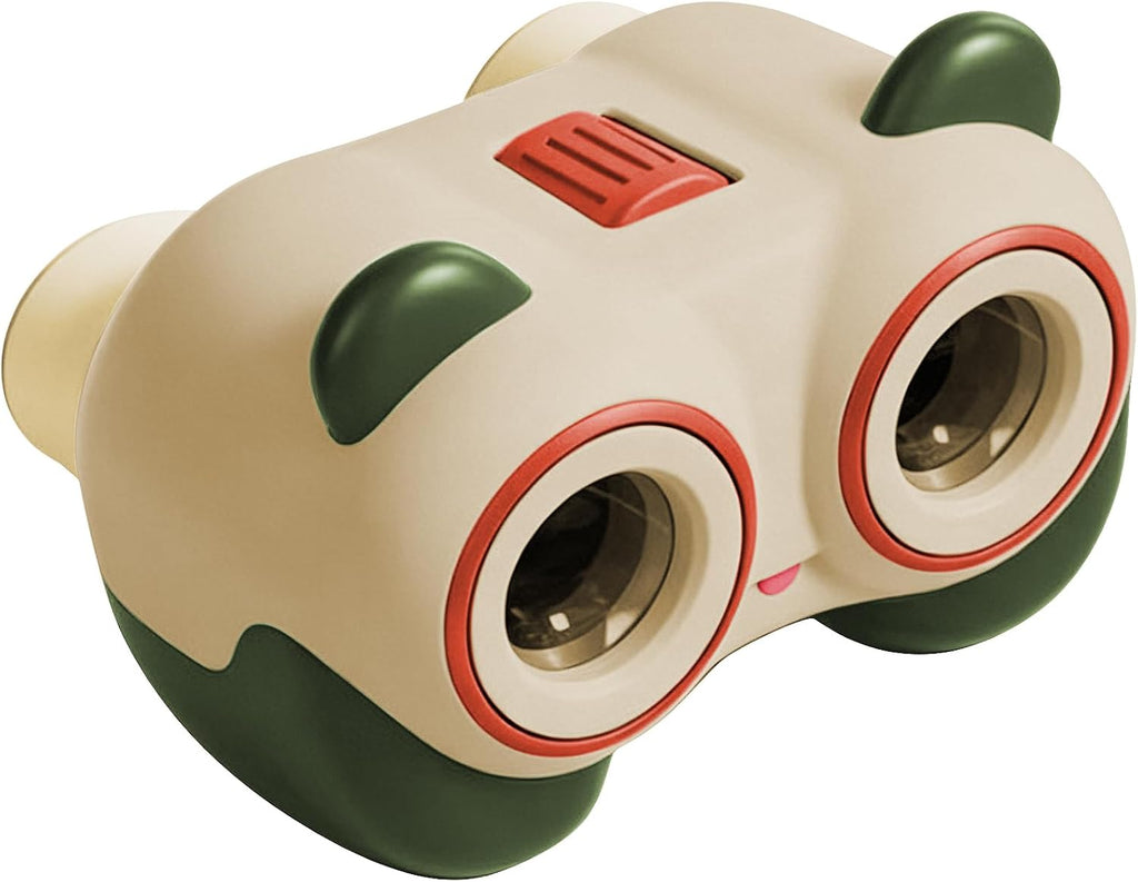 Binóculos Juguetes Científicos para Niños de 3-8 años: Panda Look - Regalo para Niños y Niñas | Aventura al Exterior y Juguete Educativo STEM para Avistamiento de Aves, Acampar, Senderismo - Edades 3-8 Regalo de Cumpleaños para Niños y Niñas