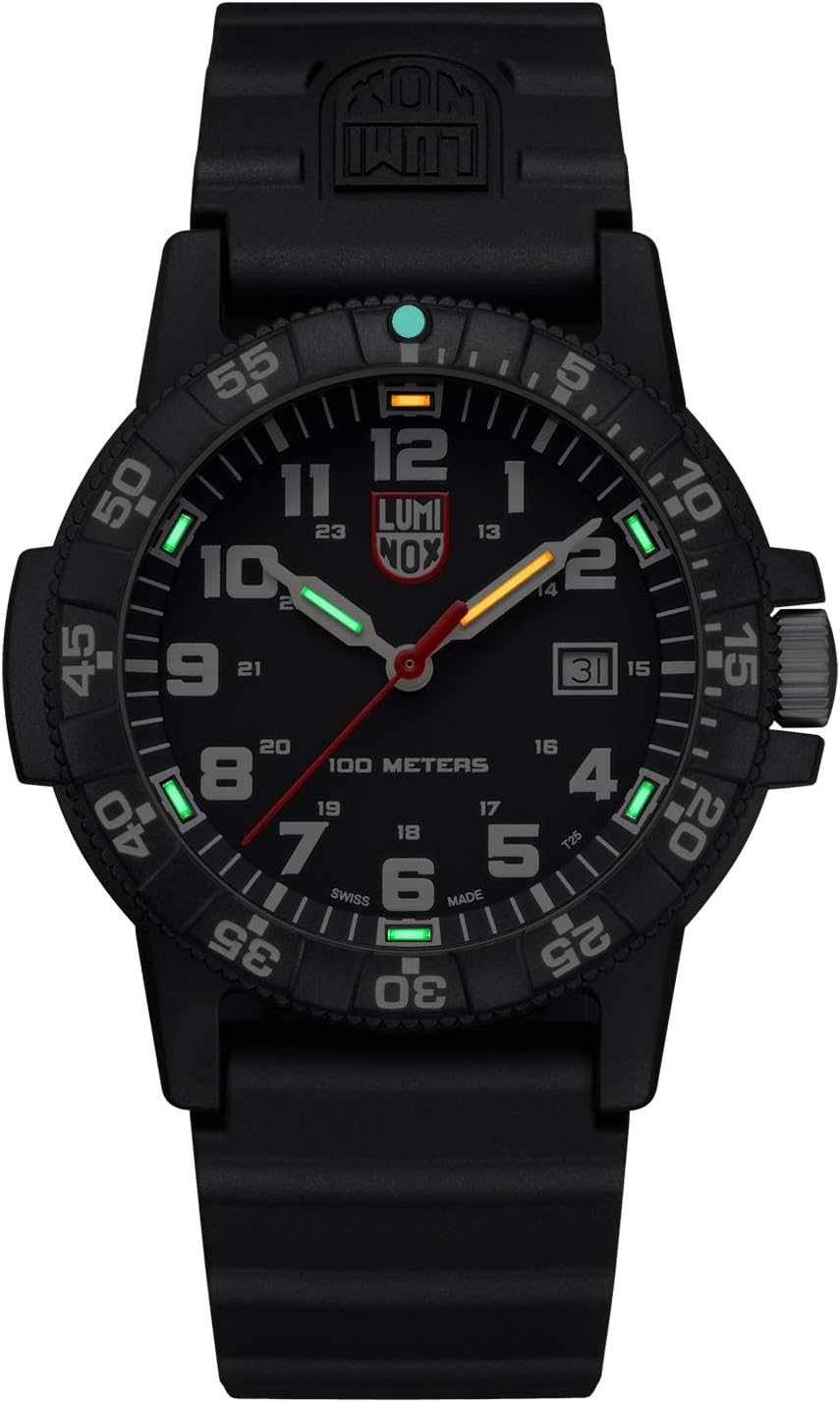 Luminox Leatherback Sea Turtle Giant XS.0321.L Reloj militar para hombre 1.732 in