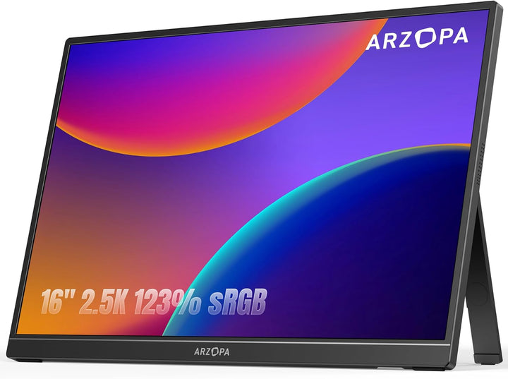 ARZOPA \u2013 Monitor portátil 16 pulgadas 2.5K 2560 x 1600 QHD IPS...