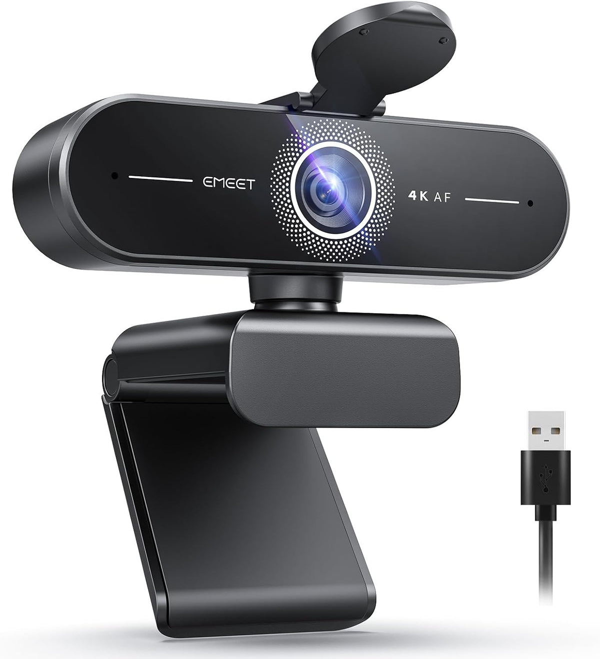 Cámara web EMEET C60E 4K para streaming y juegos, PDAF Autofocus