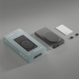 Clemm Banco de energía inalámbrico magnético de 10000 mAh, cargador...