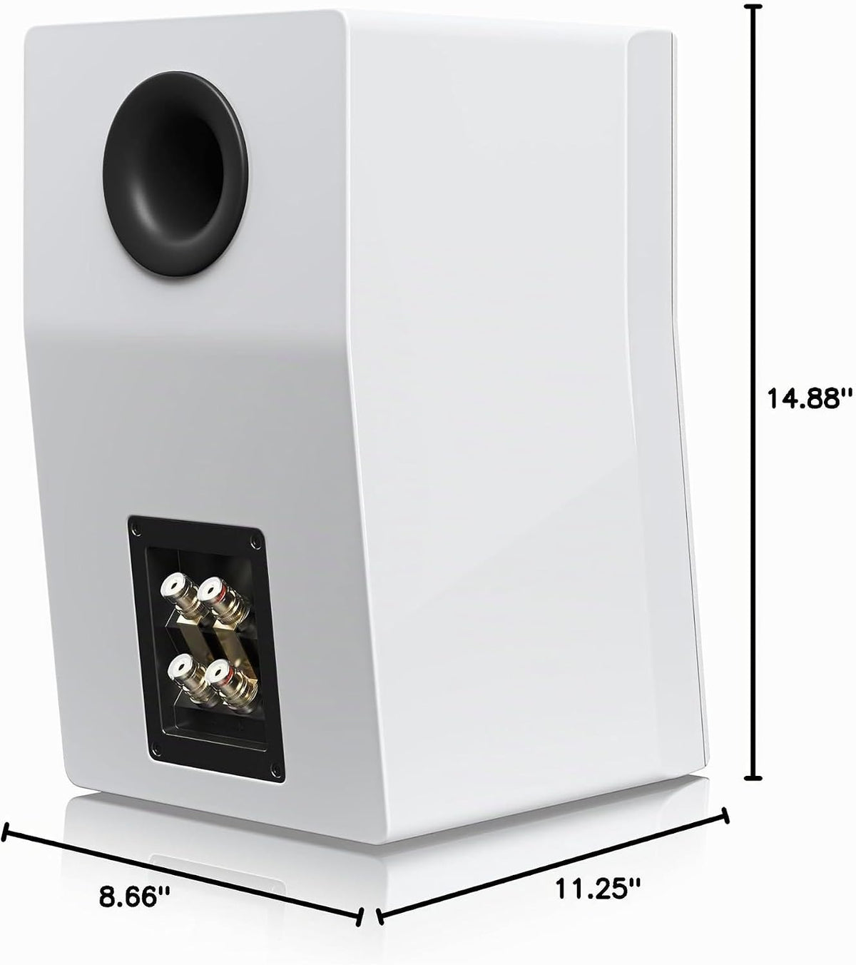 SVS Altavoces Ultra Evolution para estantería - Par (Piano Gloss White)