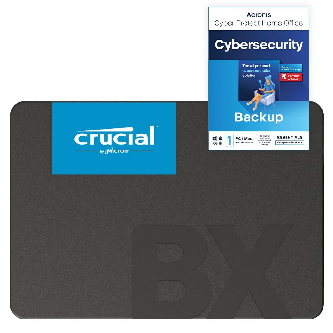Crucial BX500 SATA SSD 1TB, SSD interno de 2.5", hasta 540MB\/s...
