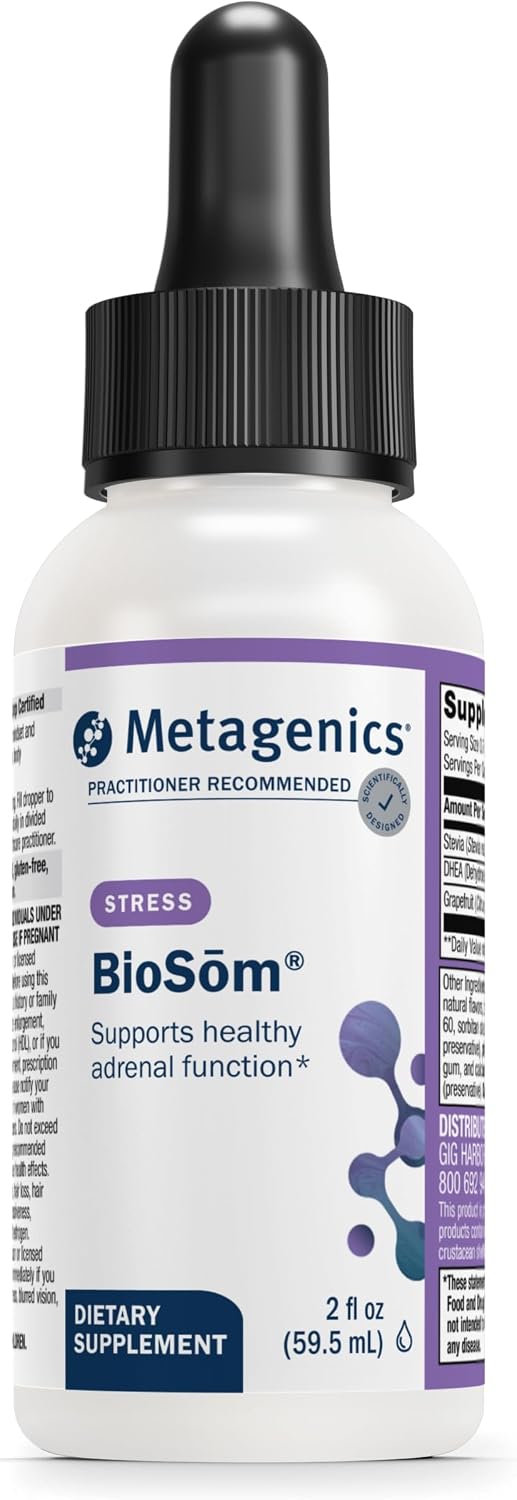 Metagenics BioSom DHEA líquido en aerosol, DHEA liposomal de 5 mg p...