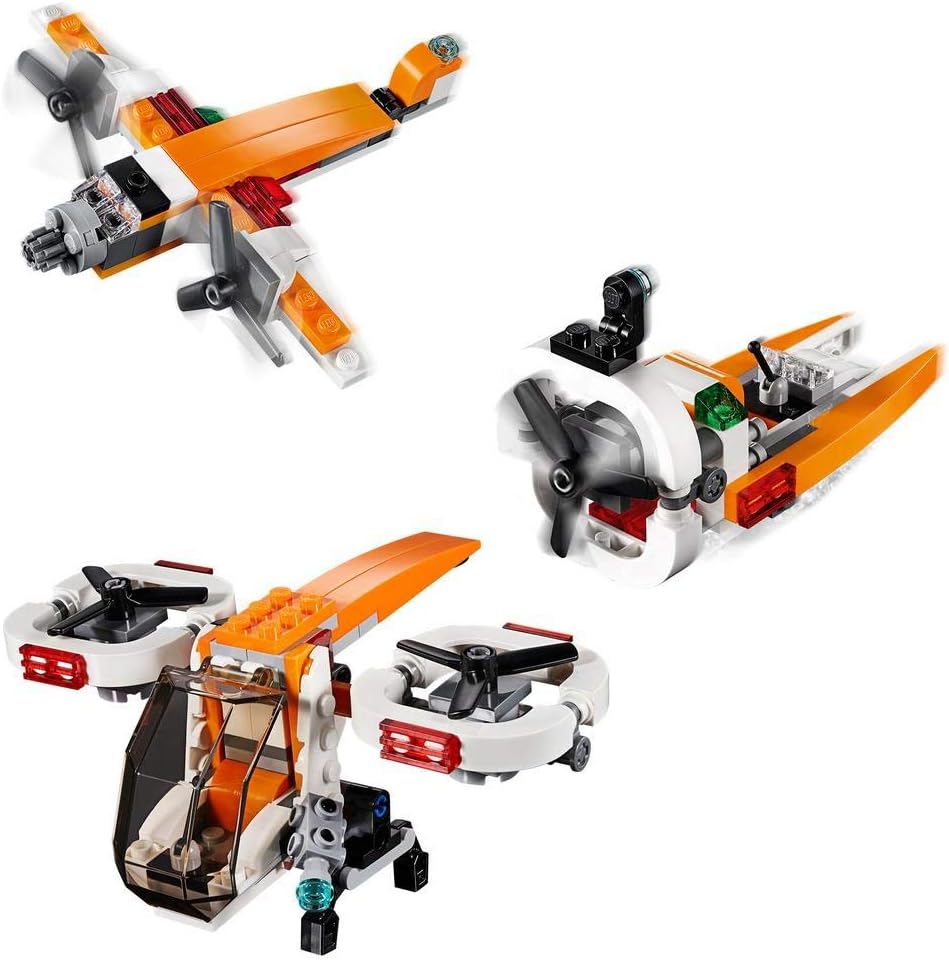 LEGO Creator 3 en 1 Drone Explorer 31071 Kit de construcción (109 piezas) (descontinuado por el fabricante)
