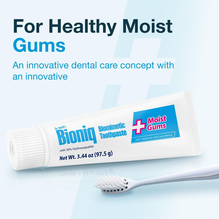 Pasta de dientes Bioniq Plus con 20% de hidroxiapatita para encías...