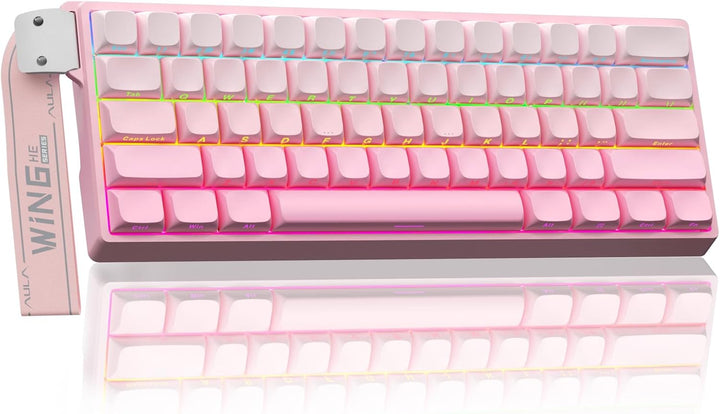 Aula WIN60 HE - Teclado mecánico para juegos 60% con cable, interru...
