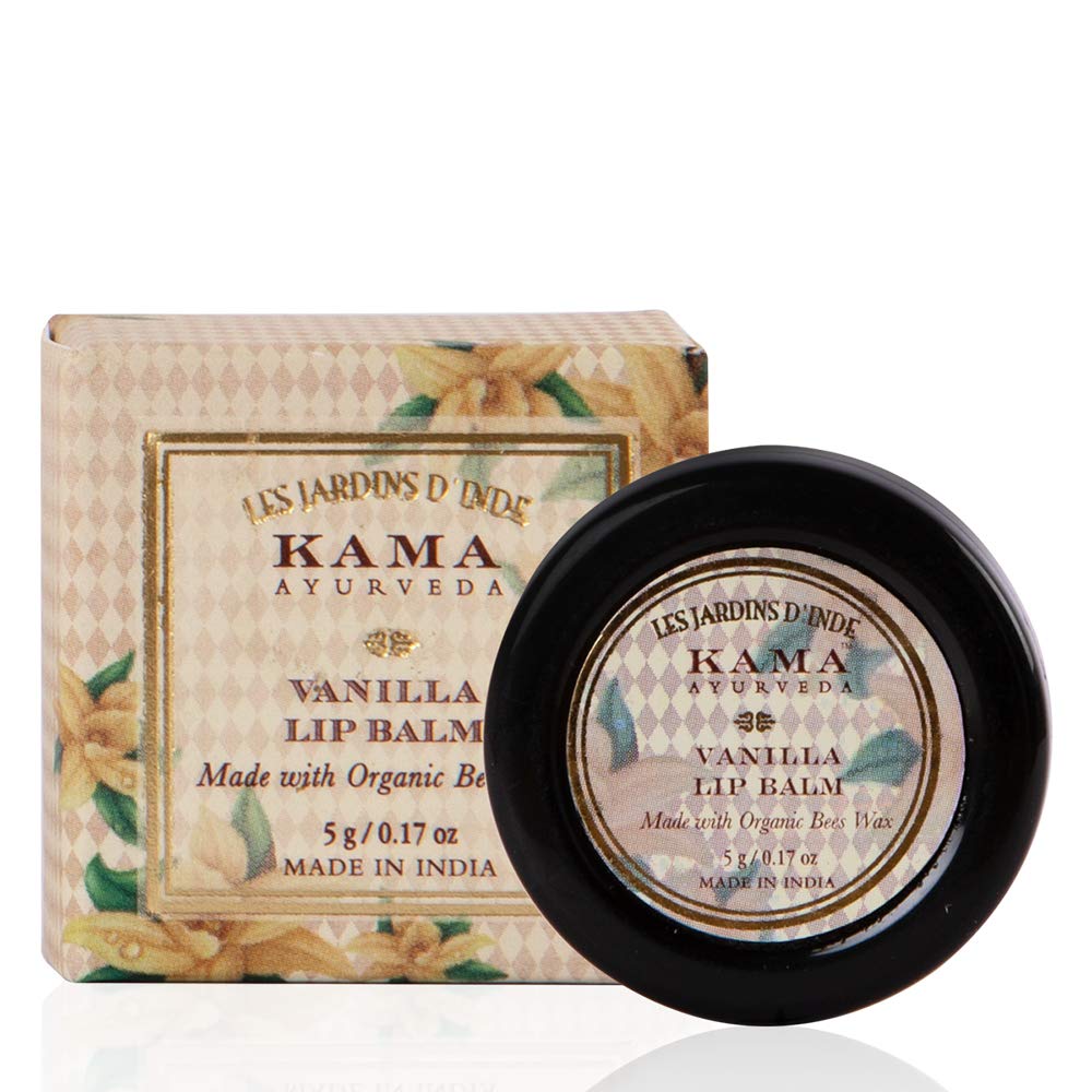 Kama Ayurveda Bálsamo labial de vainilla, 0.18 oz