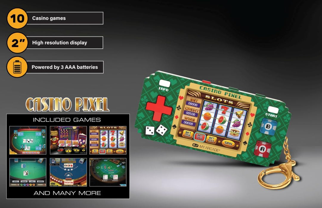 My Arcade Casino Pixel: Casino Video Game, Casino Games, Portable K...