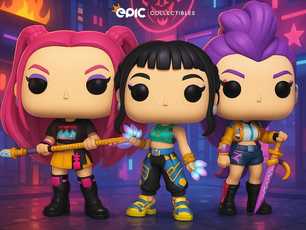 Funko Pop Kpop Demon Hunters - Juego de 3 figuras de