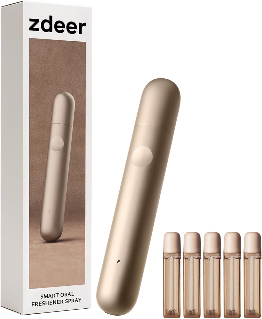 ZDEER Spray eléctrico de aliento fresco PW16 mejorado, ambientador bucal