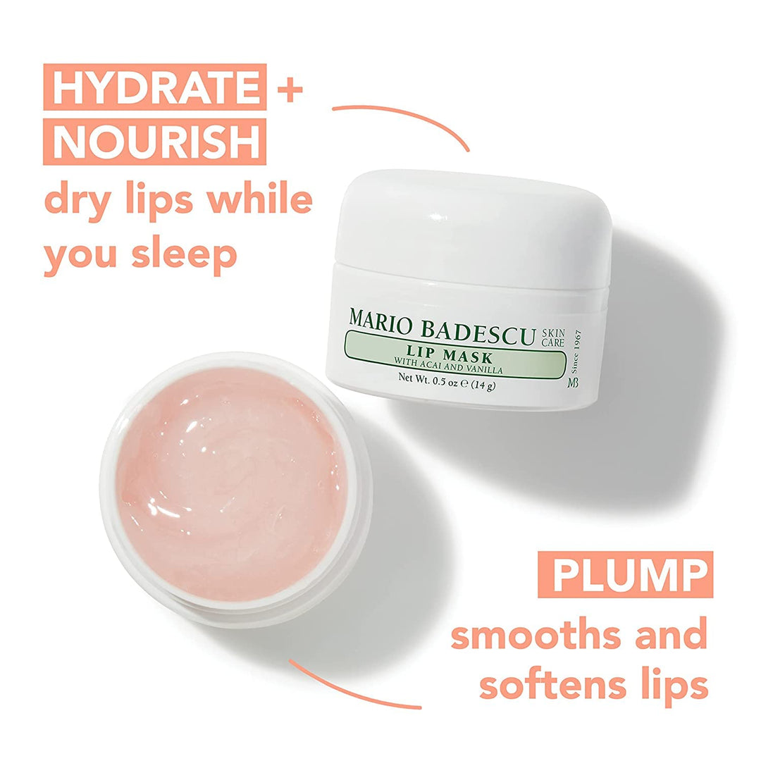 Mario Badescu Máscara labial, tratamiento de labios durante la noch...