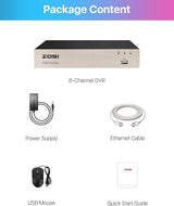 ZOSI Adaptador sistema de videovigilancia 12V 2A 100V-240V US adapt...