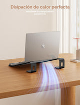 LOXP Soporte de computadora portátil para escritorio, soporte de me...