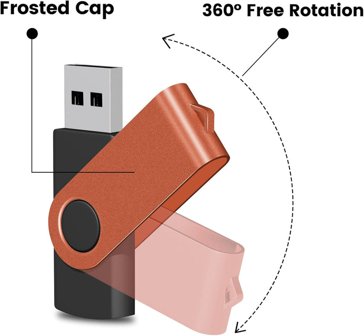 EASTBULL - Unidades Flash 128MB USB a Granel, Unidad Thumb 50 Paque...