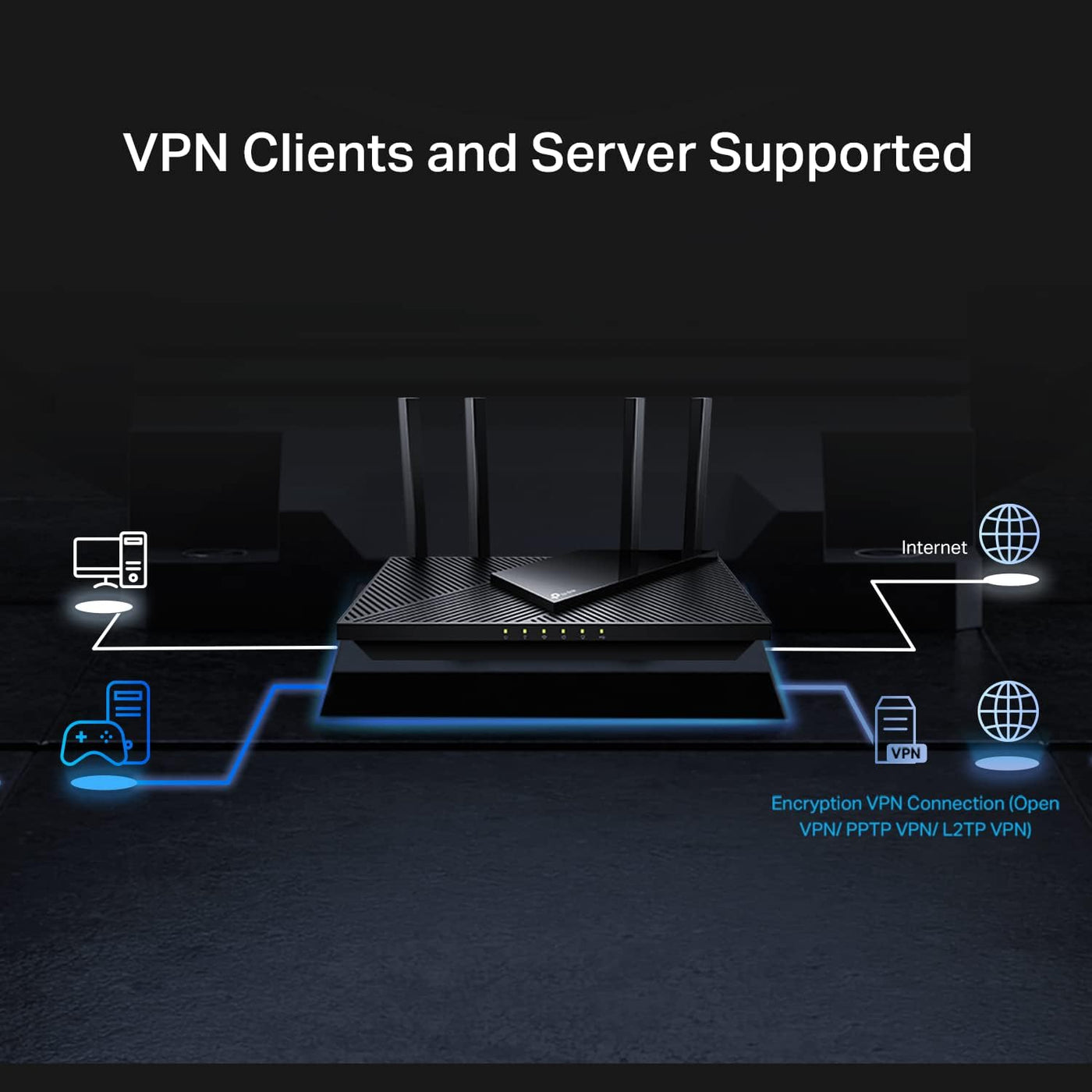TP-Link Router AX3000 Pro WiFi 6 (Archer AX55 Pro) - Internet inalá...