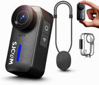 SJCAM Cámara subacuática del cuerpo de C110PLUS 4K, cámara POV, ángulo