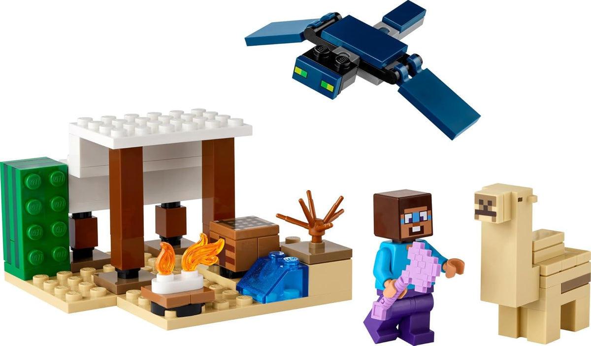LEGO Minecraft Steves Desert Expedition - Juguete de