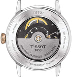 Reloj Tissot Classic Dream automático suizo, 1.654 in, esfera plateada, reloj para hombre