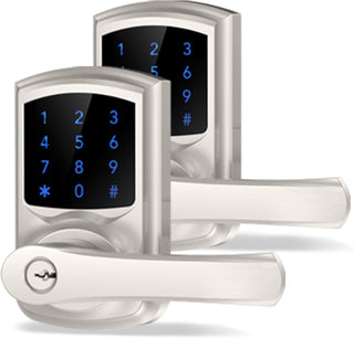 HIDALIFE - Cerradura de puerta sin llave con teclado, cerradura de...