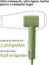 Laifen Mini secador de pelo, ligero y compacto, de alta velocidad,...