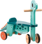 Janod - Dino - Juguete de dinosaurio de madera para niños - 18.5 pulgadas