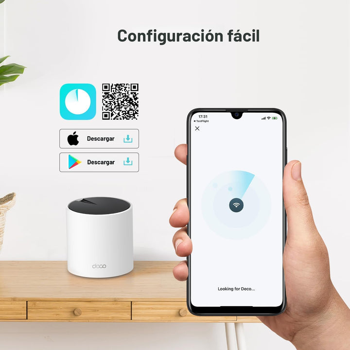 TP-Link Deco X55 Pro AX3000 Sistema de malla Wi-Fi 6 para todo el h...
