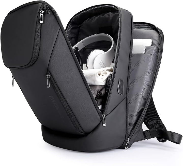 BANGE Mochila inteligente de negocios, impermeable, para laptop de...