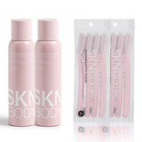 SKNBODY Spray Identificador de Vello con Set de Dermaplaner 2 Pack,...