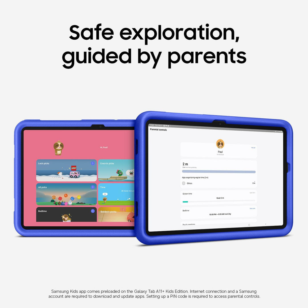 Samsung Galaxy Tab A11+ Kids Edition, exclusiva de Amazon, tableta...