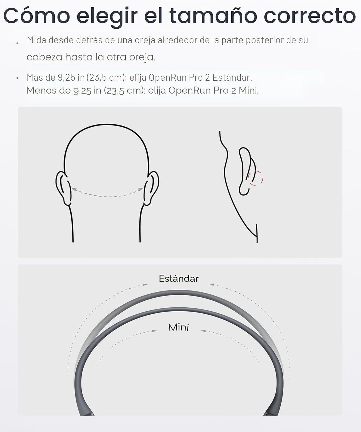 SHOKZ OpenRun Pro 2 Auriculares de conducción ósea, oro rosa